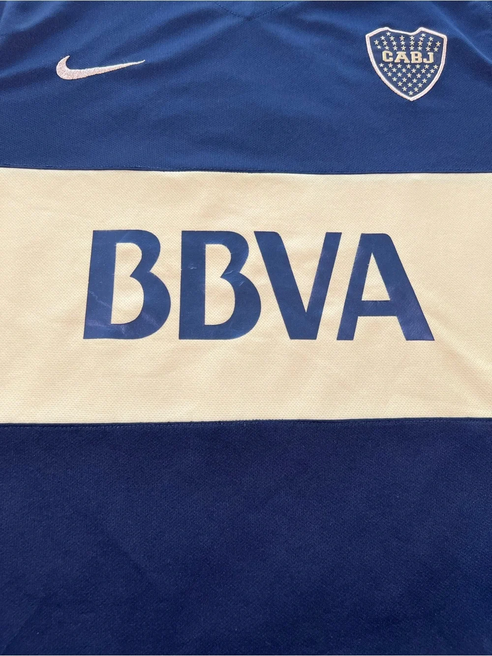 Nike Boca juniors 2016/17 3rd soccer jersey black/gold #1 Carlitos Tevez L